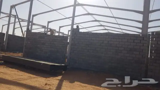 إنشاء هياكل معدنية ومخازن ومستودعات هناجر ساندوتش بانل 13