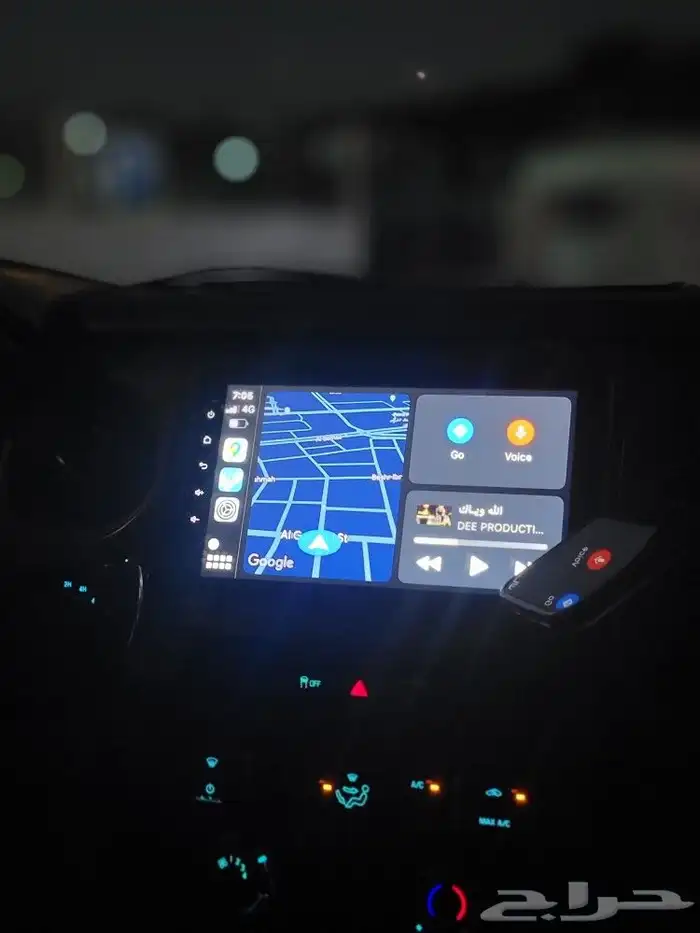 تركيب شاشة اندرويد وإبلا.كاربيله علا فورد اف 150 0