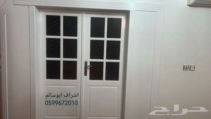 ابواب خشب الى السقف وعادي 2