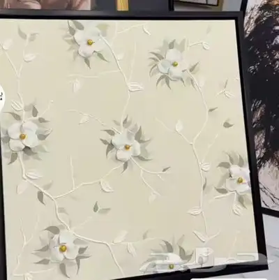 لوحات جبس مقاسات وتصاميم مختلفة جبس ورسم 3
