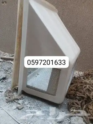 صندوق مكيف غطاء شفات طاردطيور شبك تيك 1