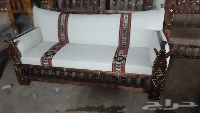 الطقم خشب سبع انفار كراسي اكس كراسي كويتي 2