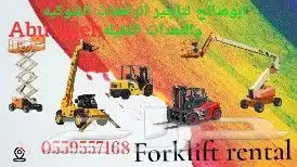 Forklift rental Manlift scissors lift for rent scissors lift 4