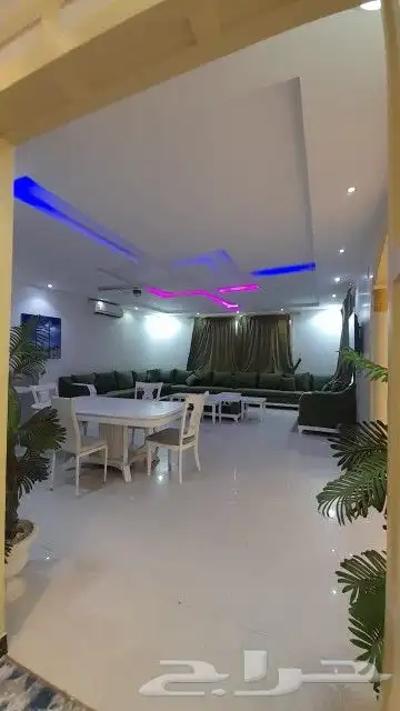 شاليهات نايت بارتي للإيجار اليومي حي الرمال الرياض 5