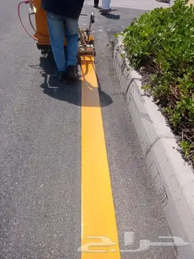 تخطيط الطرق وعمل الاسفلت. 6