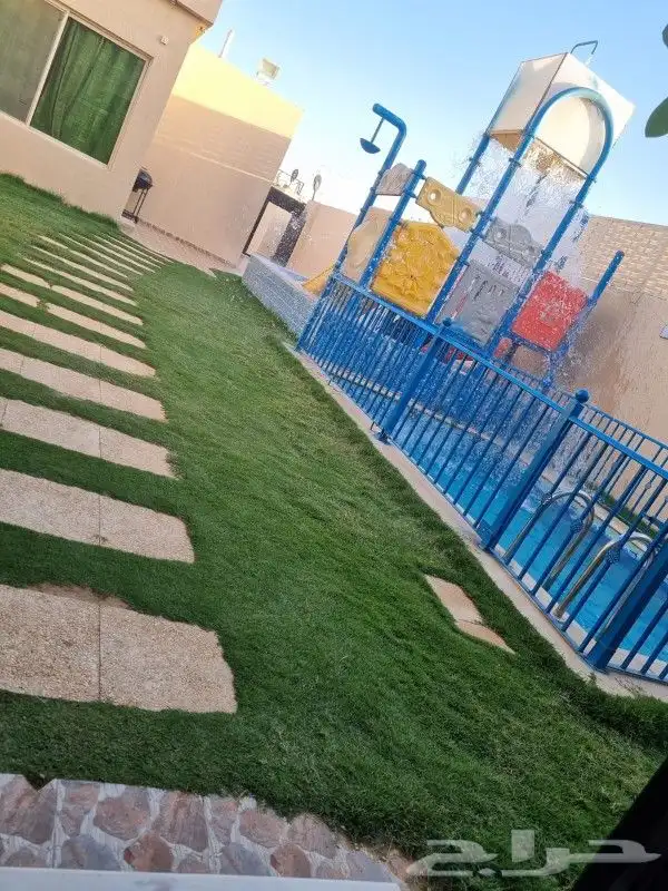 شاليهات نايت بارتي للإيجار اليومي حي الرمال الرياض 2