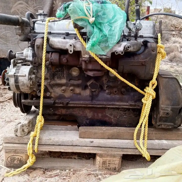 مكينه جيب تويوتا 2f موضبه توضيب كامل ياباني 0