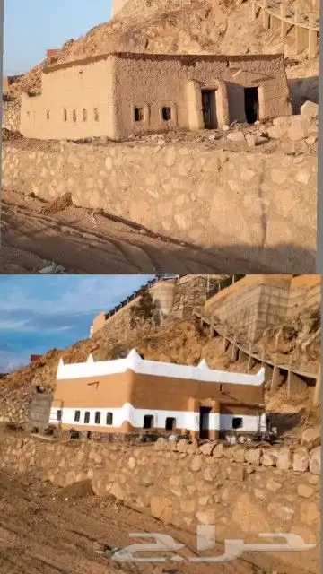 ترميم بيوت تراثيه في مناطق عسير كامله 1