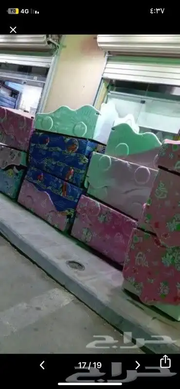 سراير مراتب بطانيات اسره حديد وخشب 2