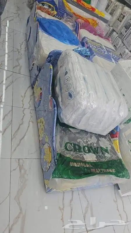 سراير مراتب بطانيات اسره حديد وخشب 8