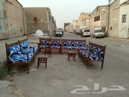 كراسي خارجي اطقم خشب على حسب التفصيل 5