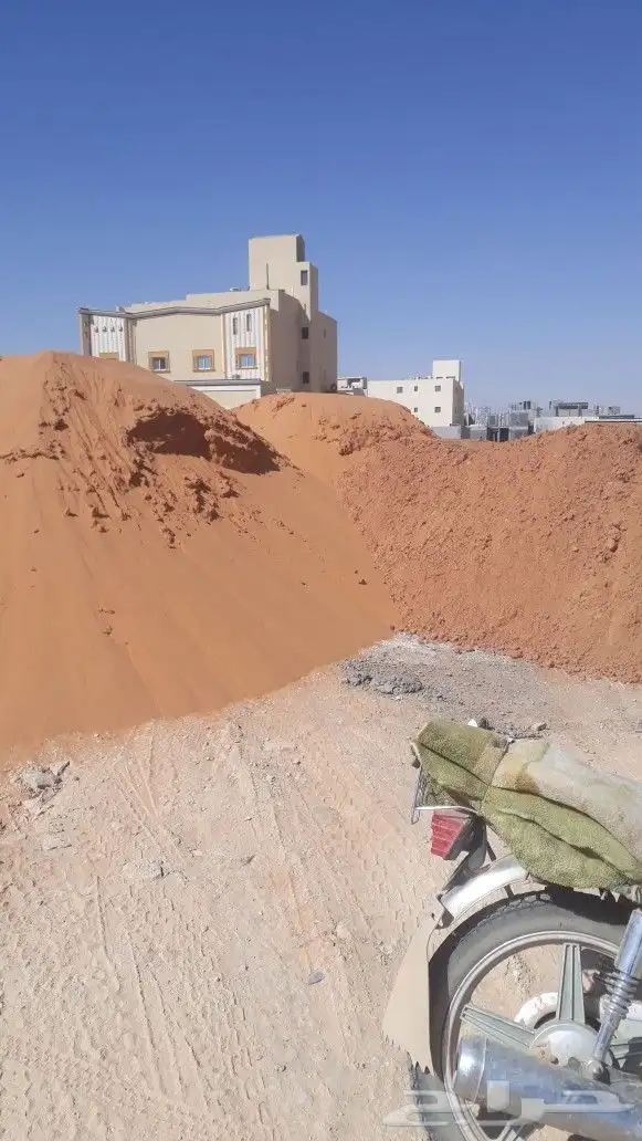 رمل البناء ورمل لياسه رمل الاحمر دفان بلط زيرو دفان بلط أحمر 4