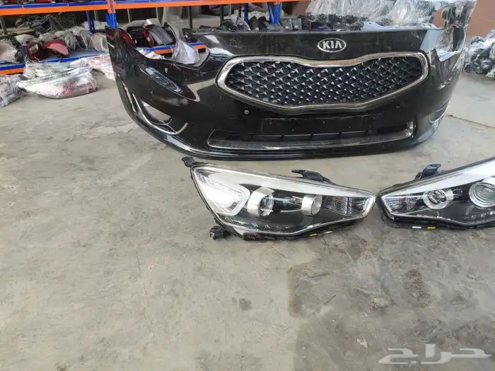 صدام وشمعات كيا كادينزا 2015 اصلي وكاله 4