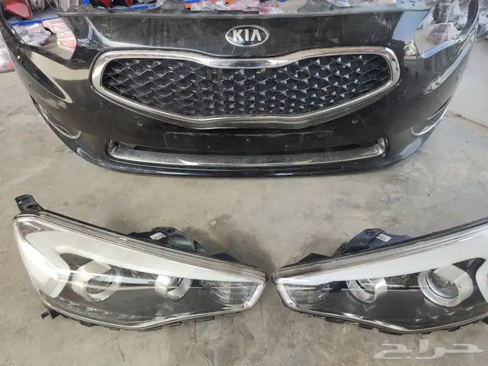 صدام وشمعات كيا كادينزا 2015 اصلي وكاله 3