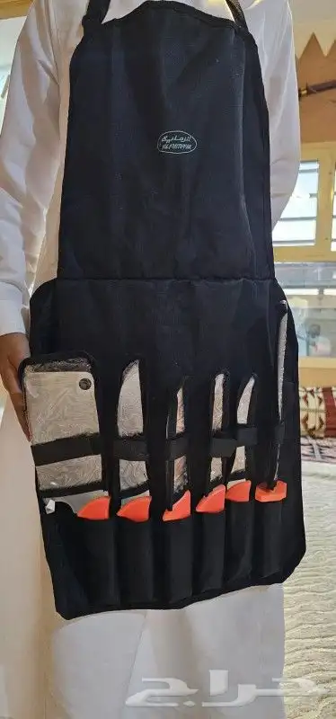 للبيع طقم سكاكين من الرمايه ما استخدم 0