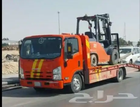 رافعه شوكية خمسة طن مع السطحة ايجار شهري اومشاوير 0