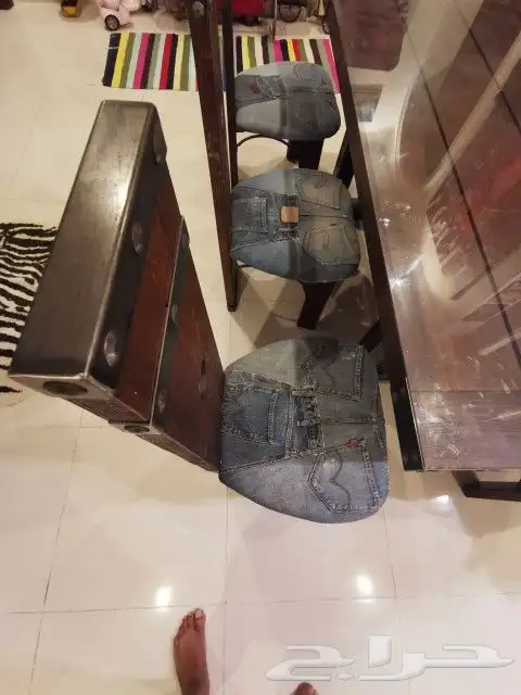 سفرة طعام طاولة طعام خشبي 6 كراسي من مفروشات ميداس 5