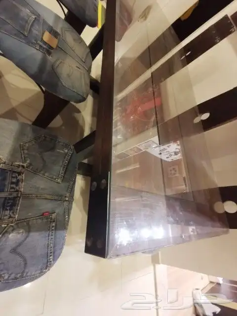 سفرة طعام طاولة طعام خشبي 6 كراسي من مفروشات ميداس 3