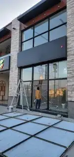 زجاج سكريت واجهات فلل 7