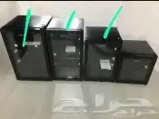 ثلاجات ثلاجه بابين باب واحد كبيره وسط ثلاجة صغيرة استيل ابيض 2