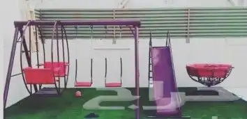 مرجيحه3 دواره زليغ مطاطه حديد بلاستيك كله في نطات مرجيحه م 17