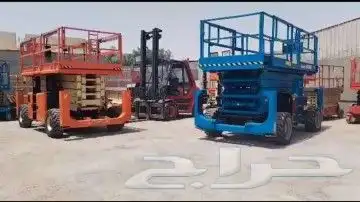 سيزرلفت للايجار مانلفت للايجار كهربائيه ديزل Scissor lift 4