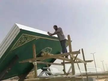 خطاط باليد على الجدران و السيارات ولوحات الطرق والإرشادية 8