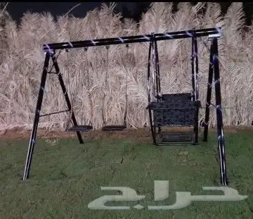 مرجيحه3 دواره زليغ مطاطه حديد بلاستيك كله في نطات مرجيحه م 15
