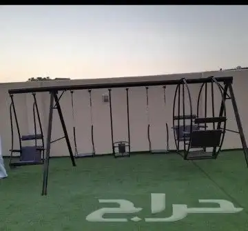 مرجيحه3 دواره زليغ مطاطه حديد بلاستيك كله في نطات مرجيحه م 14