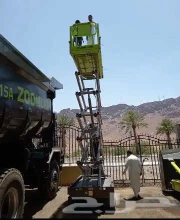 سيزرلفت للايجار مانلفت للايجار كهربائيه ديزل Scissor lift 6