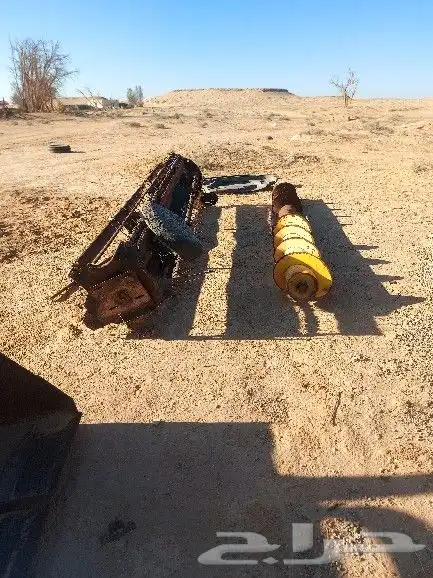 حلزوان حصادة برسيم معا مروحه 1