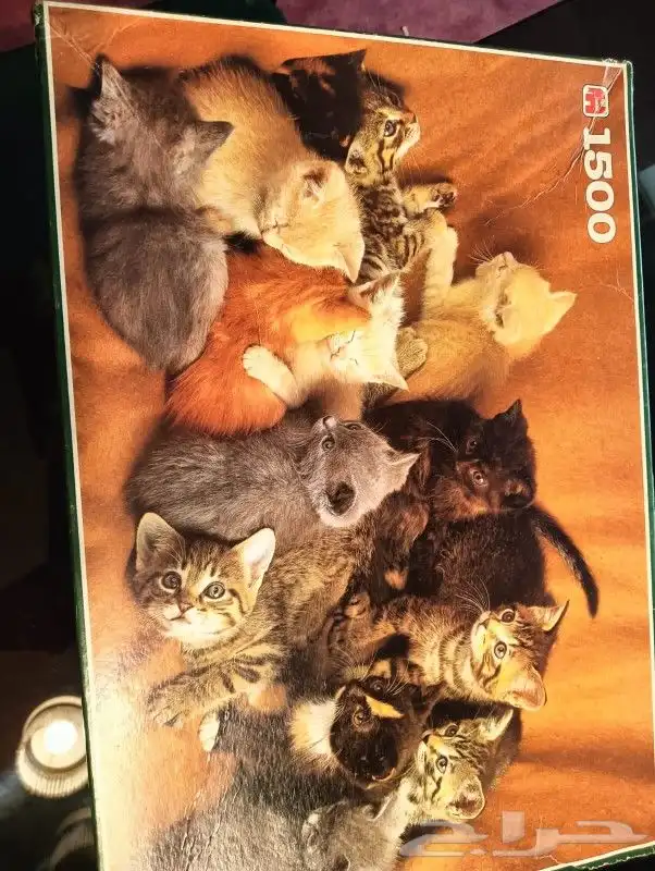 لعبة تركيبه بازل 1500 قطعه 0