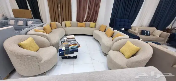 كنب مدور 11 نفر سفنج درجه اولا 0