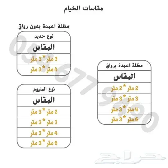 مظلات اعمدة برواق او بدون شفاف 3