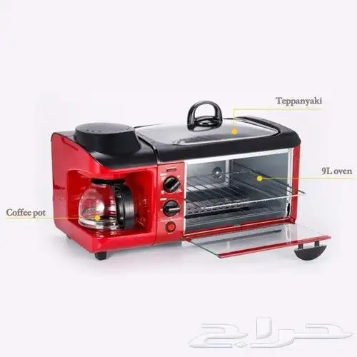 ميكرويف وقلاية وصانعة قهوة 3 1 1