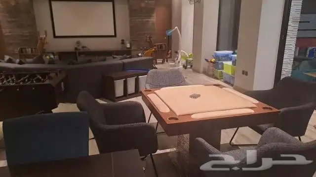 طاولة بلوت مع كراسي التوصيل فوري اليوم بالرياض 4