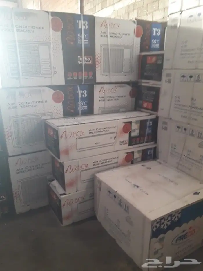 مكيفات أسبليت جديدة بارد  حار فريون 410 موفر للكهرباء 0