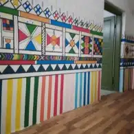 رسم فن القط العسيري 1