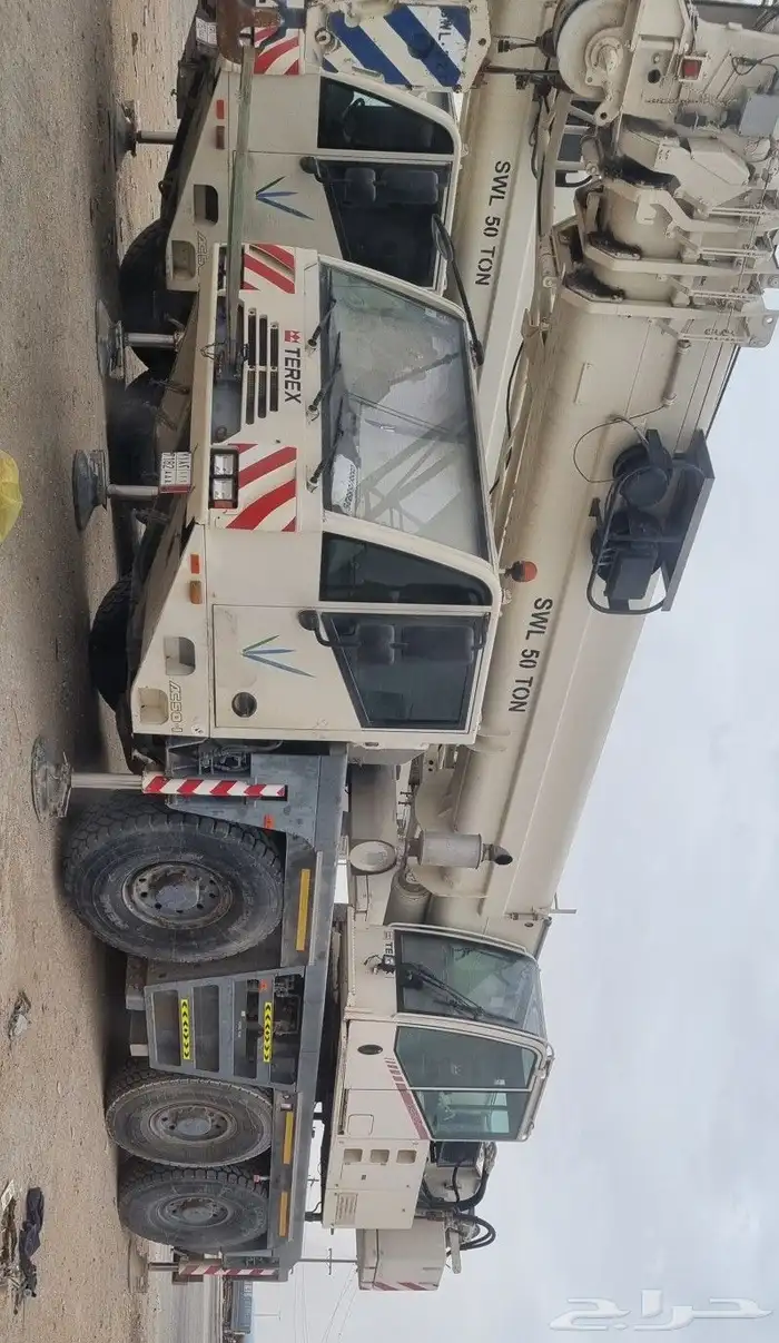 Cranes for rent.كرينات للايجار يومي شهري ارامكو واتيوفي 1