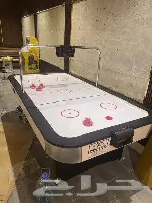 هوكي بعداد إلكتروني مقاس دولي وألعاب تنس فرفيره بلياردو 0