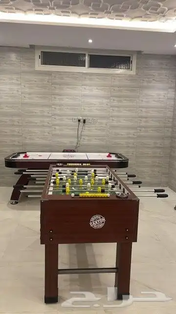 هوكي بعداد إلكتروني مقاس دولي وألعاب تنس فرفيره بلياردو 35