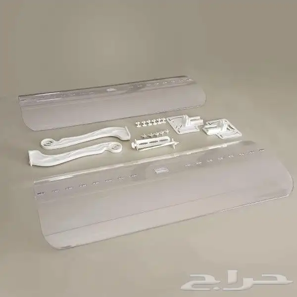 موزع موجه مصدات حاجز عاكس هواء مكيفات اسبليت 2