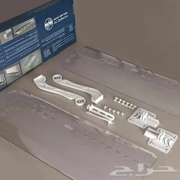 موزع موجه مصدات حاجز عاكس هواء مكيفات اسبليت 13