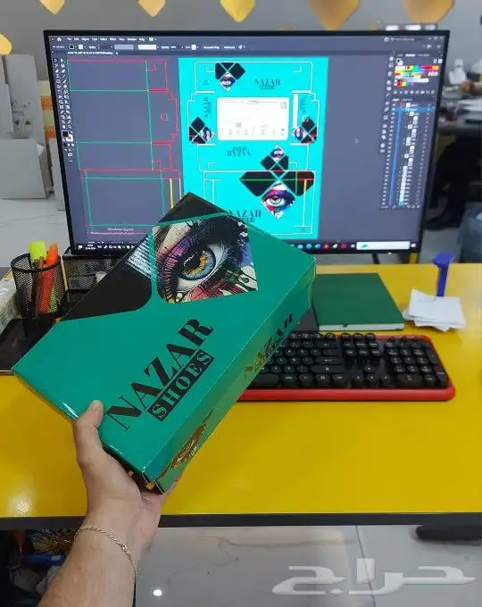 طباعة و تصميم بوكسات و أكياس و استيكر 1