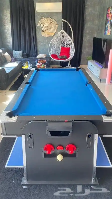 تنس طاولة هندية دولي قابل للطي وألعاب هوكي بلياردو فرفيره 14