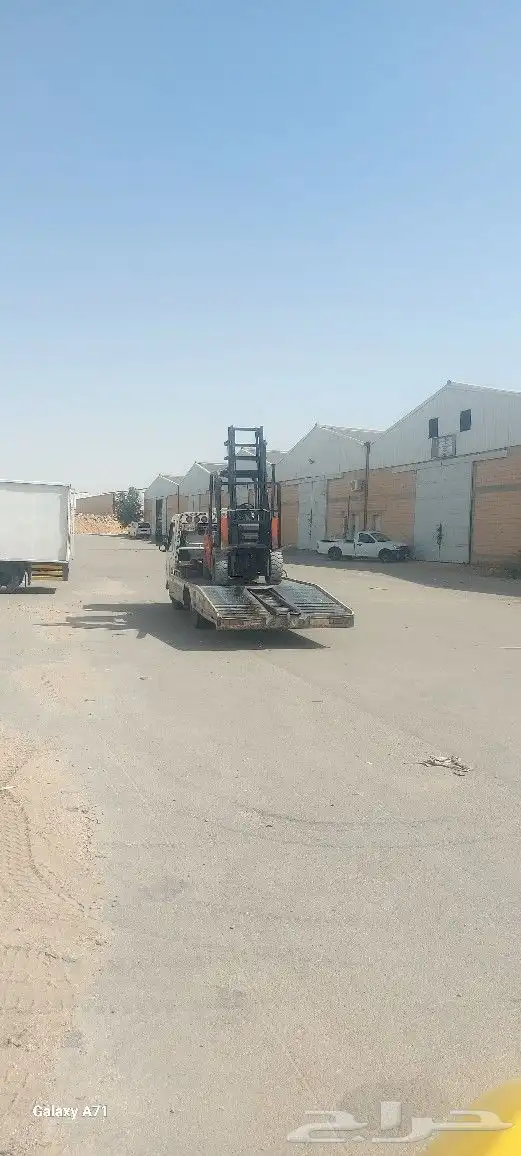 تأجير رافعه رافعات شوكيه فوركلفت كرين كرينات 7