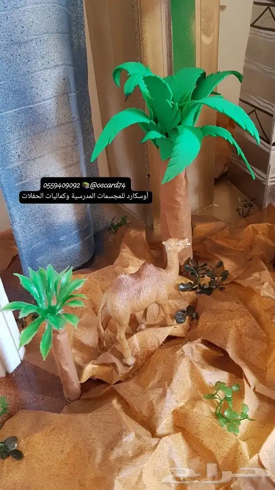 مجسمات مدرسية مشاريع و بروجكتز 3