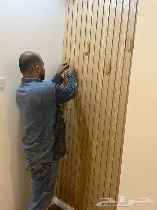 معلم جبس بورد و اسمنت بورد وفني ديكور شغل بالميزان الليزر 44