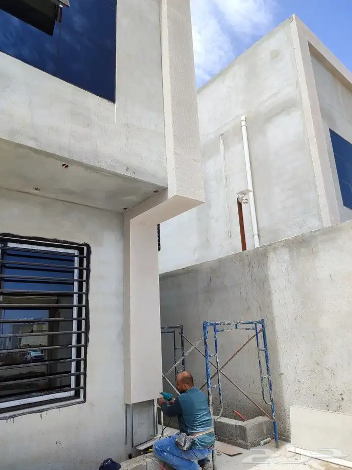 جبس بورد و اسمنت بورد وفني ديكور شغل بالميزان الليزر 41