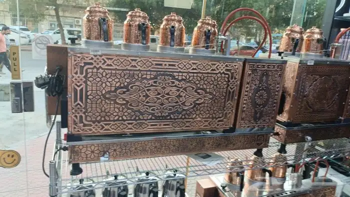 سماور شاي بخار تركي 7